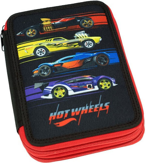 Gim Hot Wheels Ученически Несесер Пълен Черен