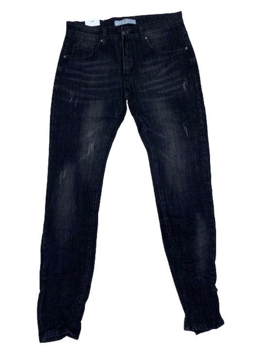 Senior Men's Jeans Pants Black