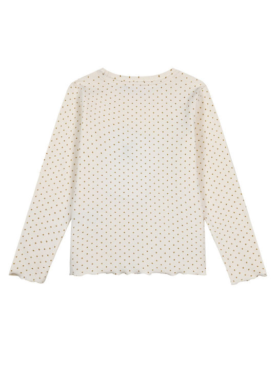 Energiers Kids Blouse Long Sleeve Beige