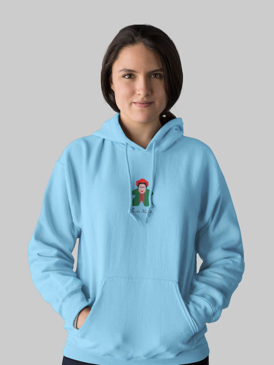 TKT Kapuzenpulli Frida Kahlo Schwarz