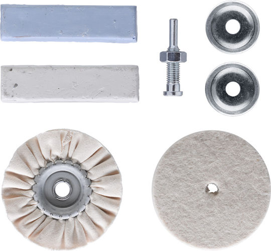 KWB Set Polishing Discs & Pads 5pcs 485200