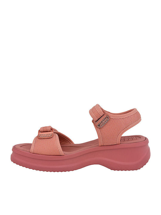 Women's Flat Sandals Anatomic in Pink Color