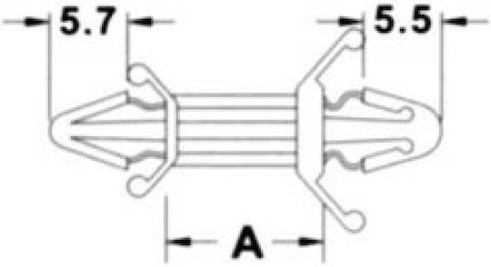 01.076.0004 Male-Male Spacer 12.7mm