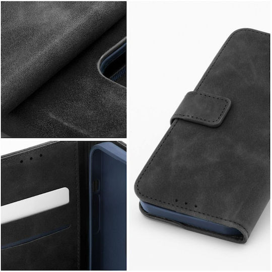 TENDER Buchen Sie Synthetisches Leder Schwarz (Redmi Note 12 5G)