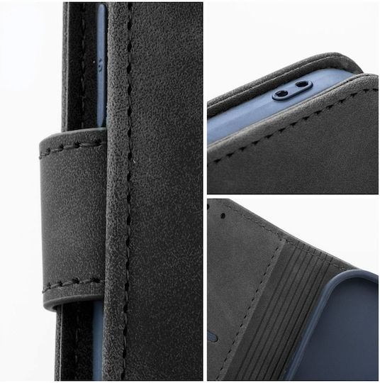 TENDER Buchen Sie Synthetisches Leder Schwarz (Redmi Note 12 5G)