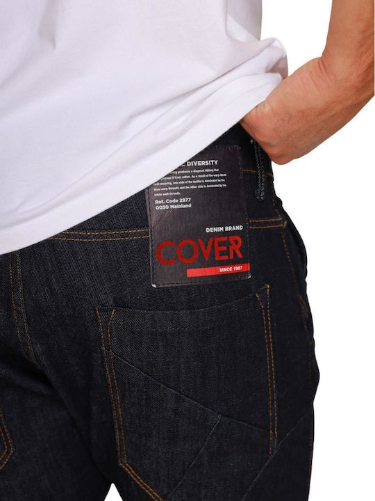 Herren Jeanshose Elastisches mit Lose Anwendung Marineblau