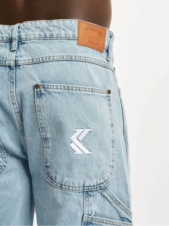 Men's Jeans Pants with Relaxed Baggy Fit Blue