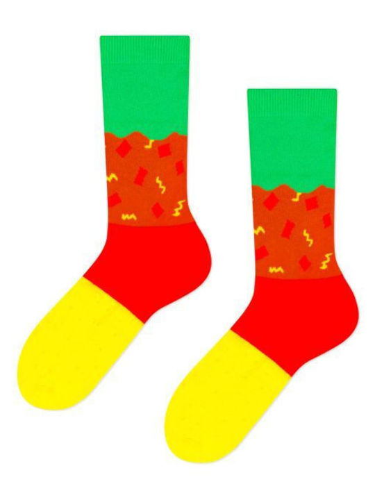 TKT Mehrfarbige Socken mit Mustern TKT Mehrfarbige Socken mit Mustern