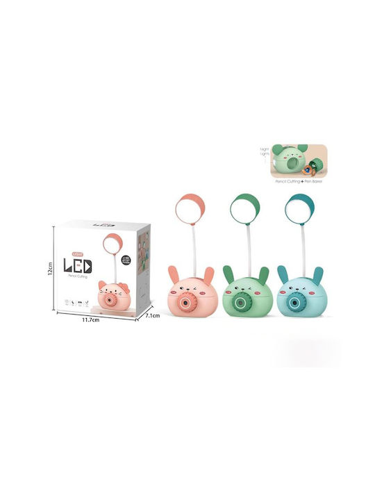 Etoile Kinder Nachttischlampe Rosa 9x7x28εκ.
