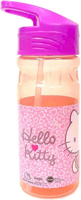 Gim Kids Plastic Water Bottle Pink 550ml