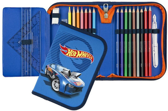 Scooli Pencil Case Full Blue