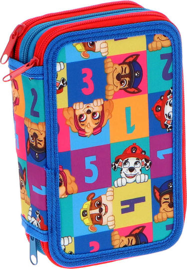 Paw Patrol Κασετίνα Γεμάτη 42τμχ Μπλε