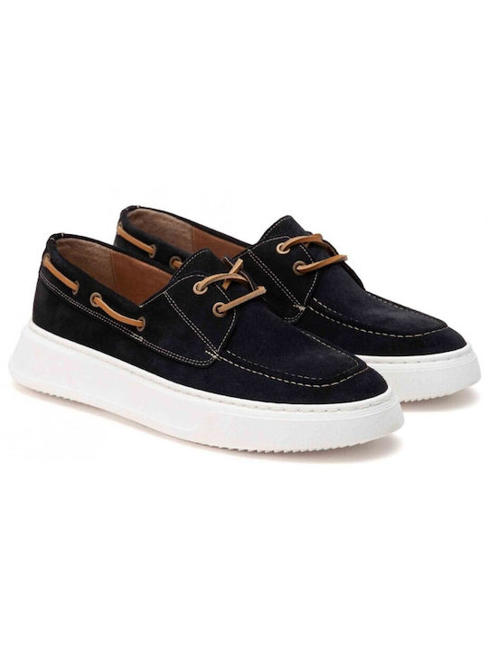 Raymont - 796-S/S23 - Navy Blue - Boat - Men's shoe - blue