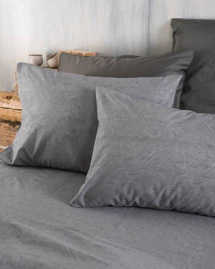 Rythmos Sheet Sets Single with Elastic 105x205+25cm. Charisma Gray 3pcs