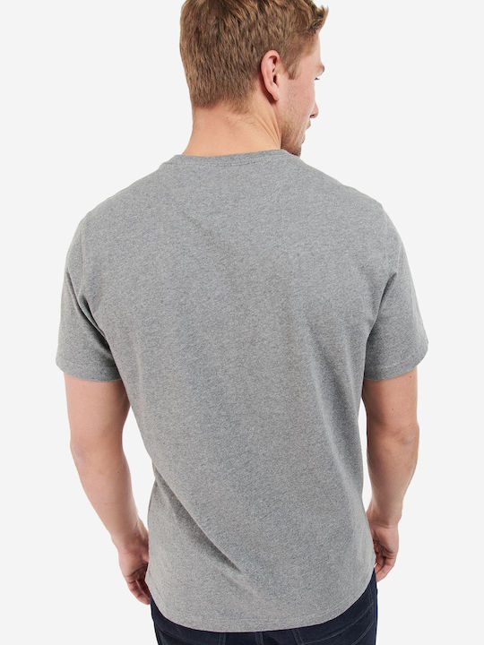 Barbour Men's Short Sleeve T-shirt Gray