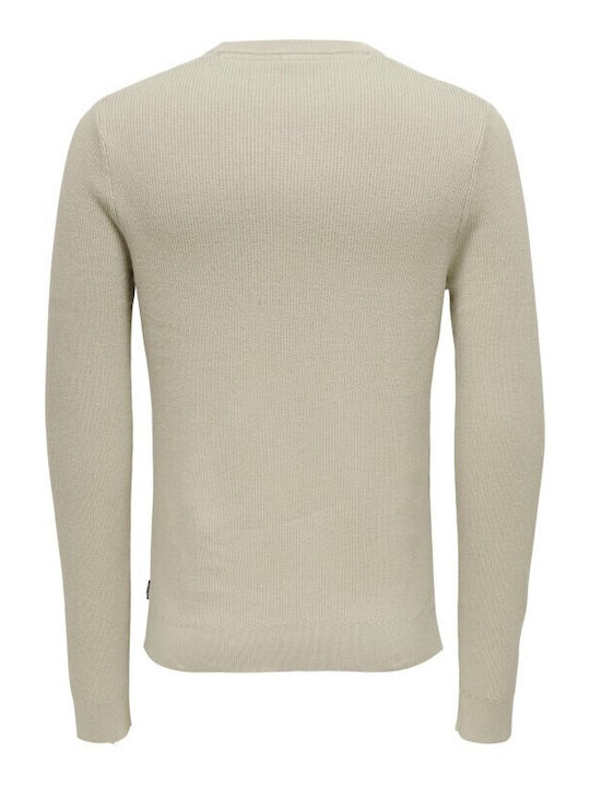 Long Sleeve Sweater Beige