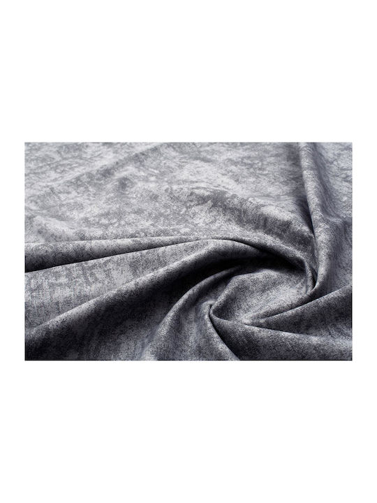 Dimcol Tablecloth Stain Resistant Panama Shadow Dark Grey 140x180cm