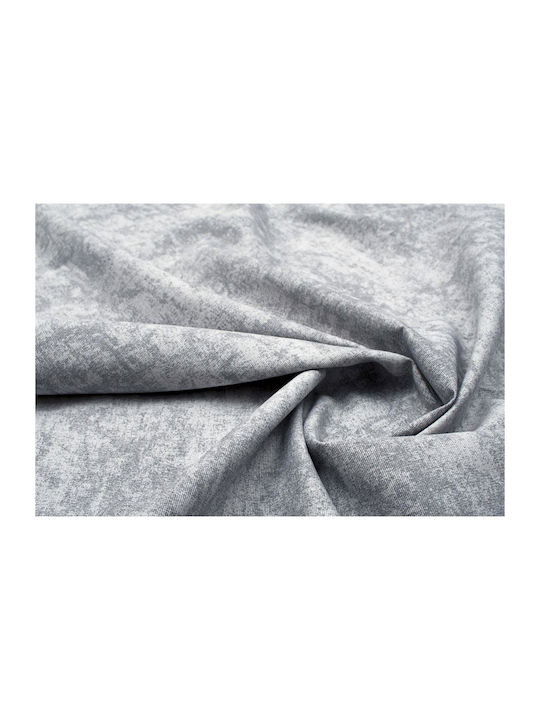 Dimcol Τραπεζομάντηλο Αλέκιαστο Σετ 2τμχ Panama Shadow Light Grey 140x140εκ.