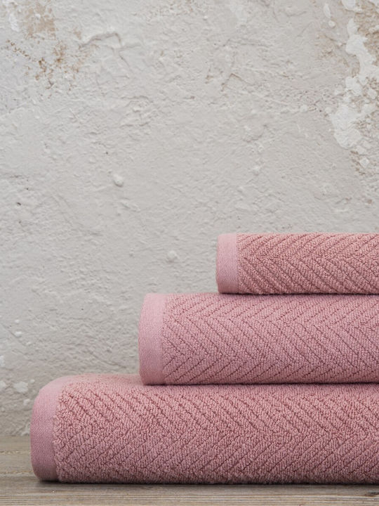 Nima Bath Towel Bold 30142 80x150cm. Pink Weight 550gr/m²