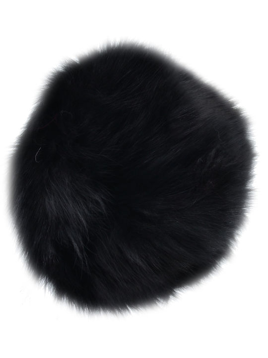 Dermatina 100 Furry Women's Hat Black