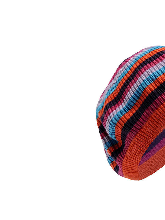 Knitted Women's Beret Hat Multicolour