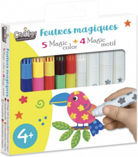 Crealign Feutres Magiques Магически Маркери за рисуване Комплект 9бр