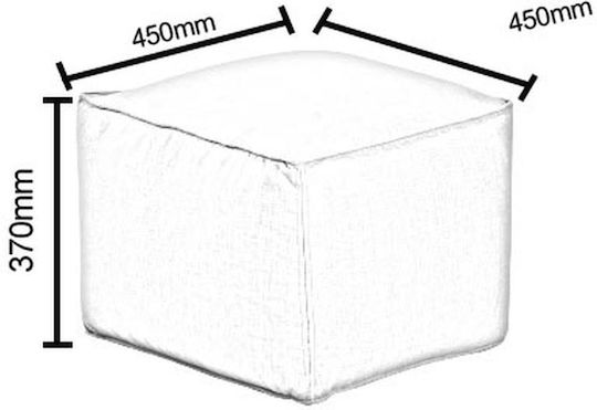Khepri Stool 45x45x37cm Khepri Stool 45x45x37cm
