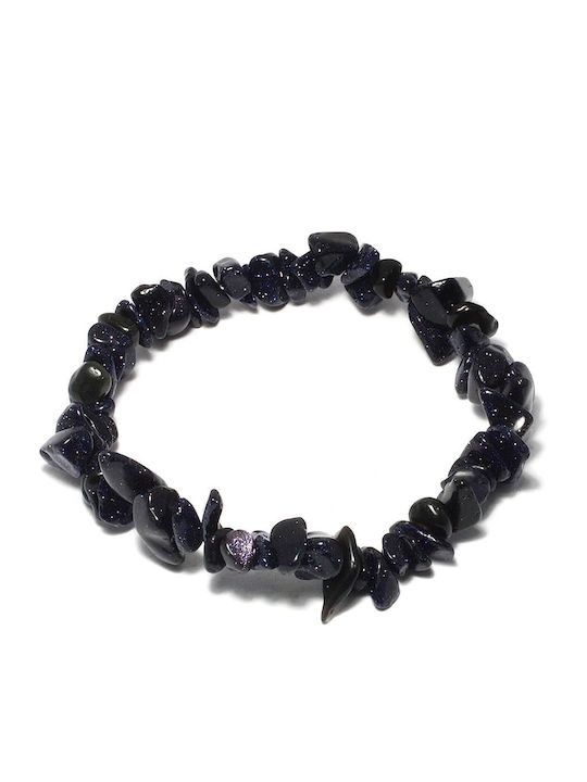 Yogi & Yogini Γυναικείο Βραχιόλι Black Hematite από Κορδόνι