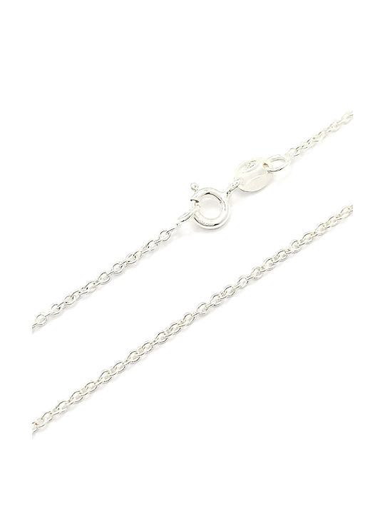 PS Silver Silberne Kette Nacken Dünn Dicke 1.5mm und Länge 45cm