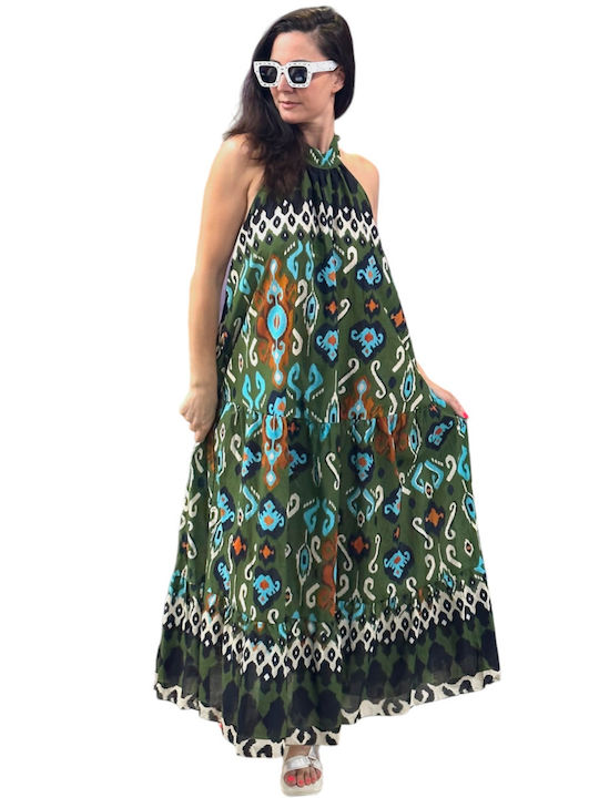 Summer Maxi Dress Green