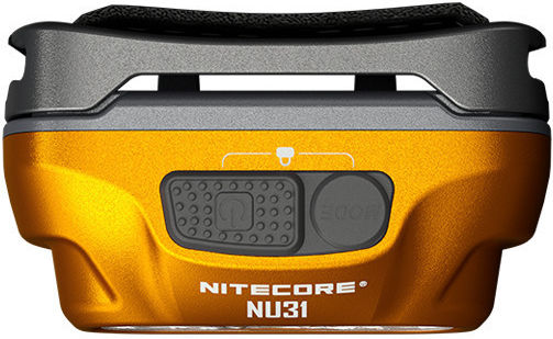 NiteCore Rechargeable Headlamp LED IP66 with Maximum Brightness 550lm NU31 Blue Blue