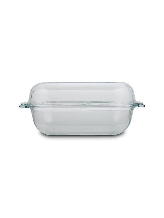 Nava Oval Glass Dutch Oven with Glass Lid