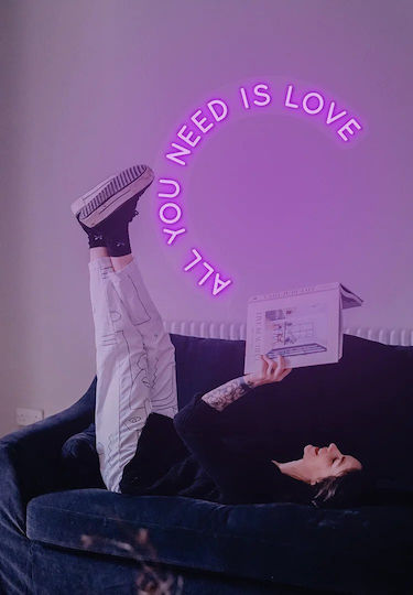 Neon Φωτιστικό LED Love