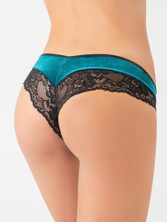 Milena by Paris Women's Brazil with Lace Green