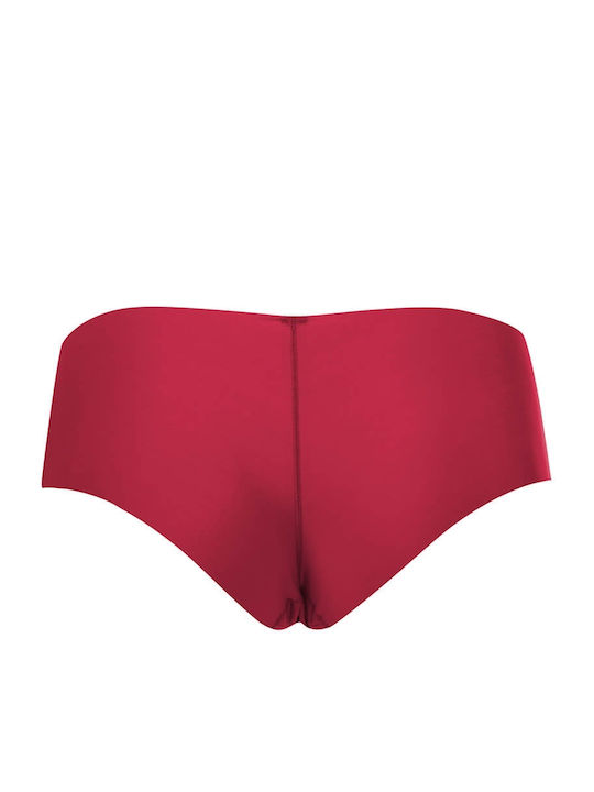 Leilieve Women's Boxer Seamless Red