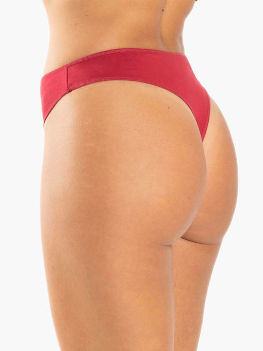 A.A UNDERWEAR Plus Cotton Women's String 3Pack Seamless