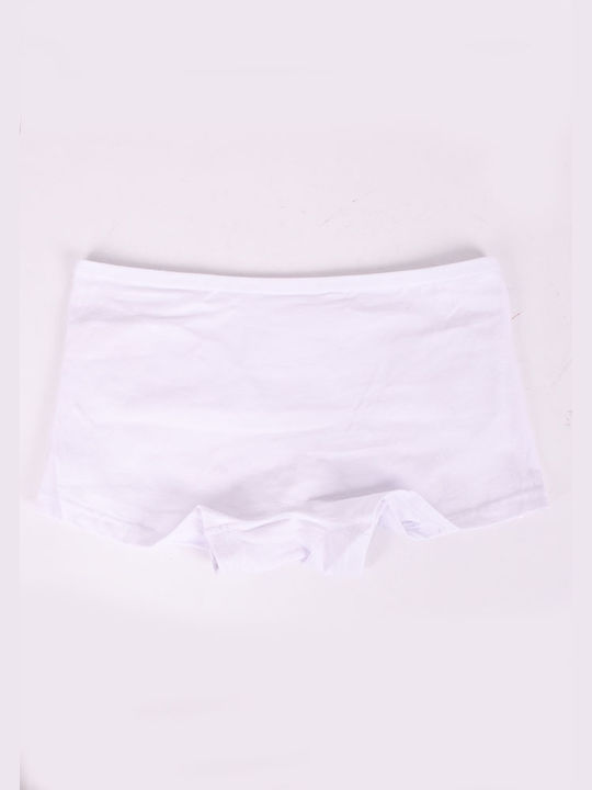 Rosa Junio Cotton Women's Boxer White