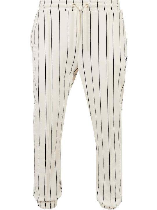 Pantaloni de trening cu Elastic Alb