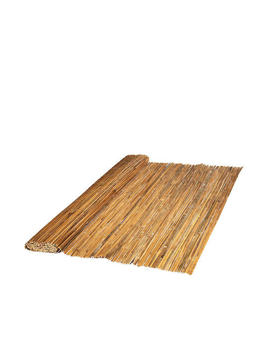 Ecoshadow Bambuszaun Mit Ganzes Schilf Holz 1x5m