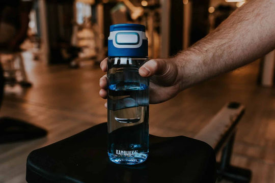 Kambukka Elton Μπουκάλι Θερμός Ανοξείδωτο 750ml Μπλε με Επιστόμιο