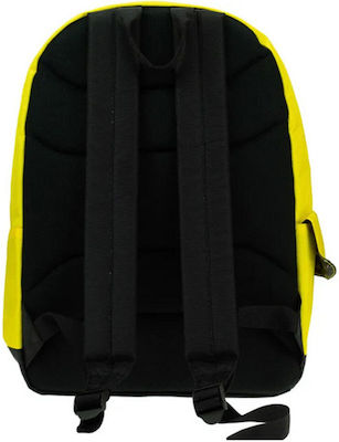 Maui & Sons Schulranzen Rucksack Junior High-High School in Gelb Farbe