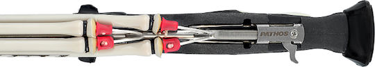 Pathos Speargun with Rubber Saragos Evo Carbon 100cm with Guide E1704