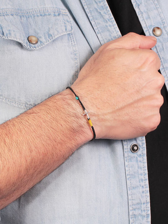 Abadianakis Herren Armband mit Kabel