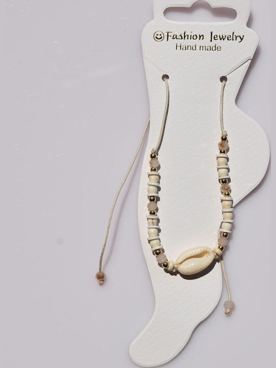 Bizoutaki Brass Anklet 21.5cm