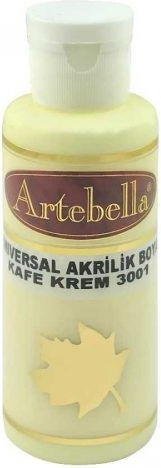 Artebella Acrylic Acrylic Paint Set in Beige color No 3001 Beige 130ml 1pcs