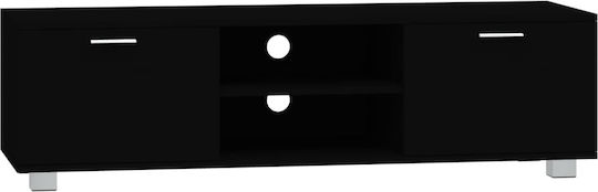 TV Stand Black M140xD40.5xH35cm