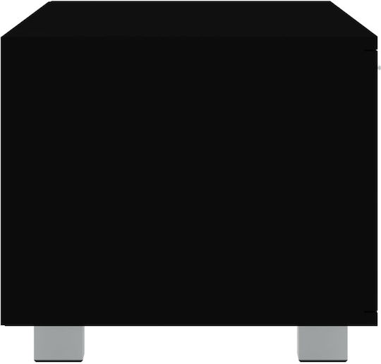 TV Stand Black M140xD40.5xH35cm