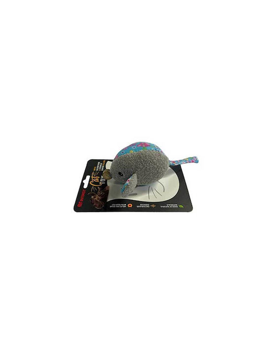 Pet Interest Funny Mouse Katzenspielzeug Maus mit Katzenminze Mit Silvervine & Feder 4 Stück 4Stück