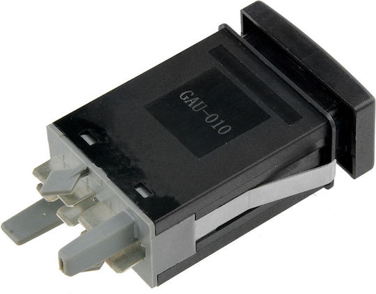 NTY Car Hazard Switch for Audi A4 1994-1999 7pin Black
