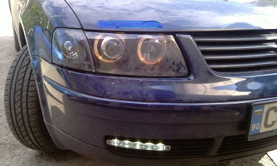 Depo Front Lights Angel Eyes for Volkswagen Passat 2pcs
